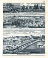 Leland Broaddus - Farm, S.Schooler - Res., A.M.Van Derslice - Farm, E.V.Raley - Res., Illinois State Atlas 1876